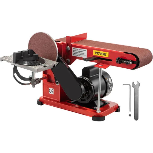 Belt Disc Sander 4"x36" Belt Sander 6" Disc Combo Sander 1/2 HP Bench Grinder