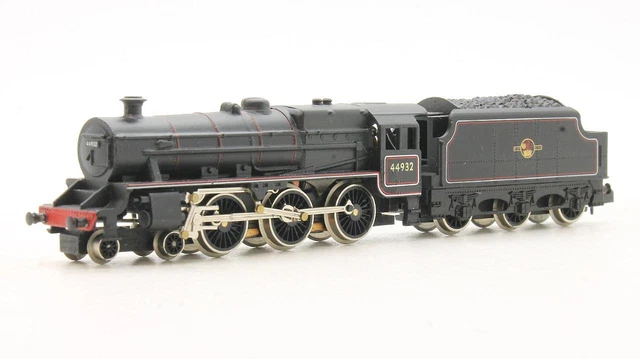 GRAHAM FARISH 'N' Gauge 1805 Br Black 4-6-0 Class Five '44932