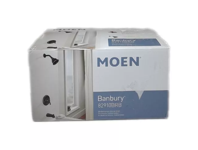 MOEN Banbury Single-Handle 1-Spray Tub and Shower Faucet in Mediterranean Bronze