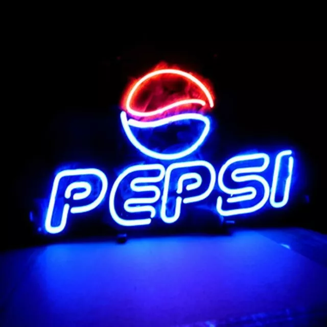 Pepsi Cola Coke Soft Drink 20"x16" Neon Lamp Light Sign Bar Open Pub Decor