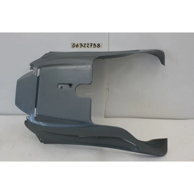 Carénage Chilia (plaque Porte-plaque) Pour Malaguti Phantom F12 (1994-2006) - Noir Poli - Référence 77390107 - Neuf