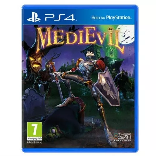 Medievil Ps4 Gioco Italiano Playstation 4 Remake Videogioco Sony Pal Ita Nuovo