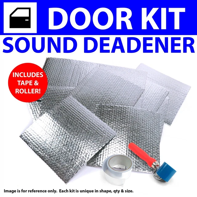 Heat & Sound Deadener Early Cars 1900 - 27 2Dr Kit + Seam Tape, Roller 3732Cm2