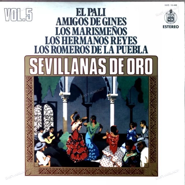 El Pali, Amigos De Gines, Los Marismeño - Sevillanas De Oro, Vol. 5 LP 1975 .