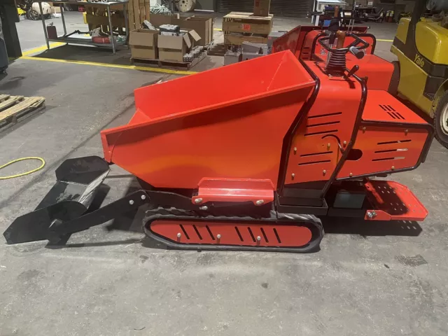 Mini Dumper UTV Self Loading Motorized Tracked Wheel Barrow Concrete EPA