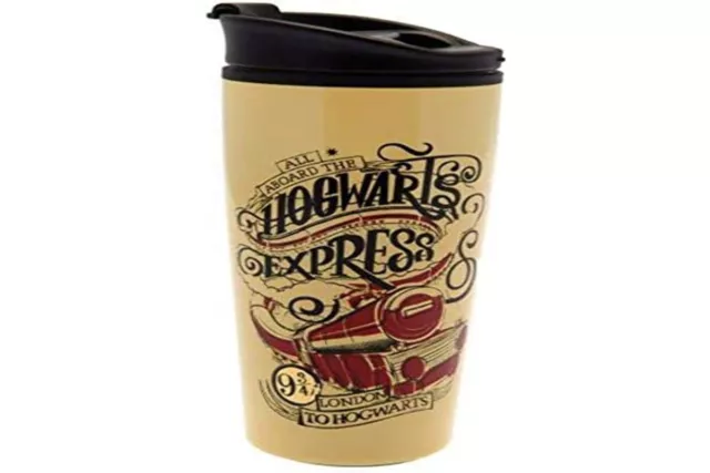 HARRY POTTER Metal Travel Mug Hogwarts Express - Official Merchandise 2