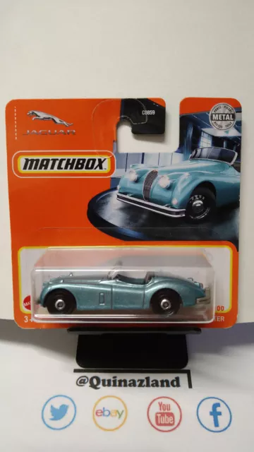 Matchbox 56 top jaguar xk140 roadster