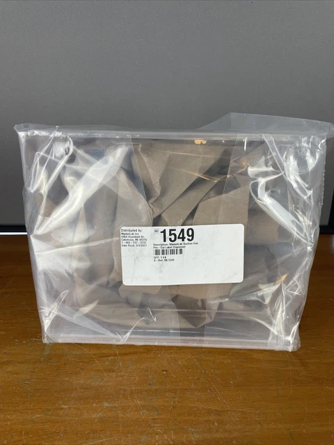 Market Lab Inc Desktop Suction Cup Manual Pull Label Dispenser - Ref 1549