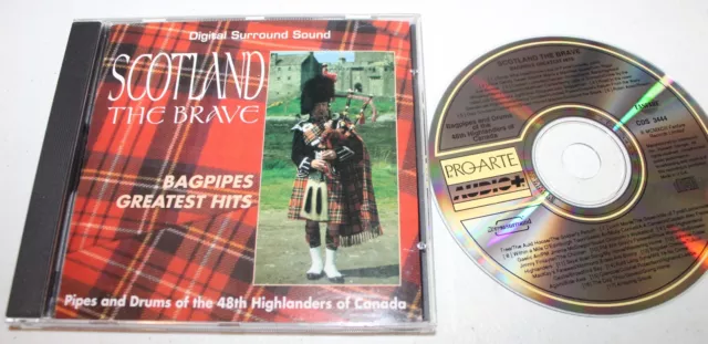 48th Highlanders Of Canada : Scotland the Brave: Bagpipes Greatest Hits (CD)