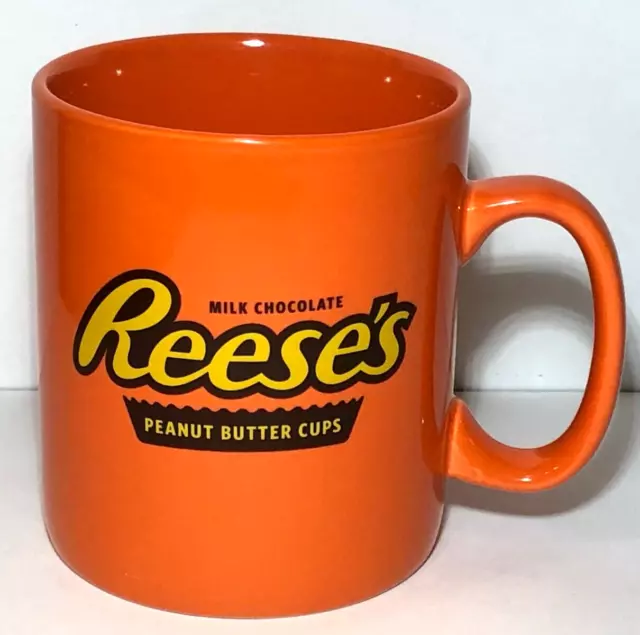 Hersey’s Milk Chocolate Reese's Peanut Butter Cups Coffee Tea Cup Mug 32 oz