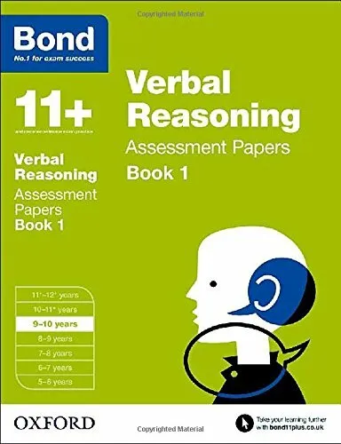Bond 11+: Verbal Reasoning Assessment Papers: 9-10 years Book 1-Frances Down,Bo