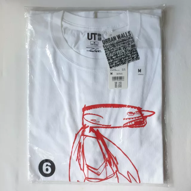 UT URBAN WALLS Uniqlo x Futura Tshirt Size M BNWT