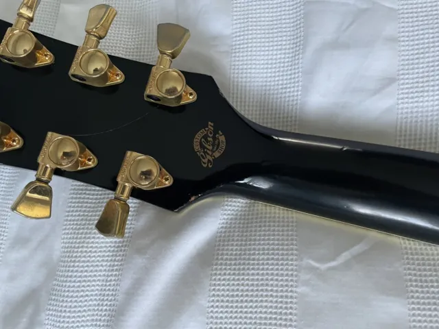 Gibson Les Paul Custom 2004 - Custom Shop, Ebony Board, Black,Case 3