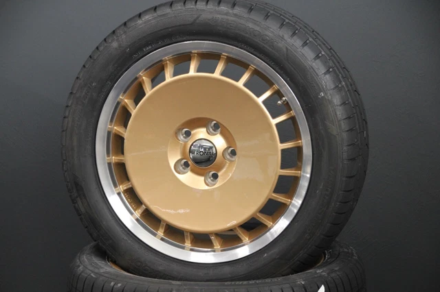 VW BUS T5 T6 T6.1 Caravelle Räder Alufelgen Ronal R50 Gold Hankook ...
