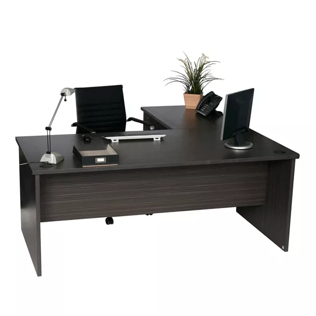 Office Desk + Return Executive desks Home office - Blackend  1800