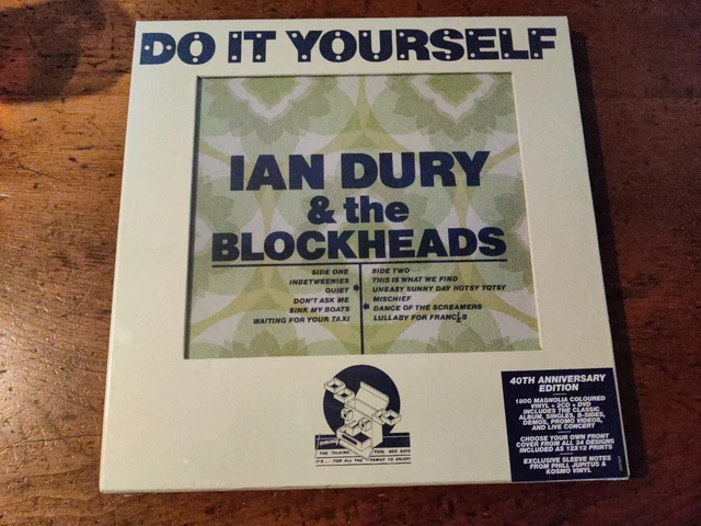 IAN DURY & the Blockheads - Do it Yourself 40. Auflage - Vinyl CD DVD