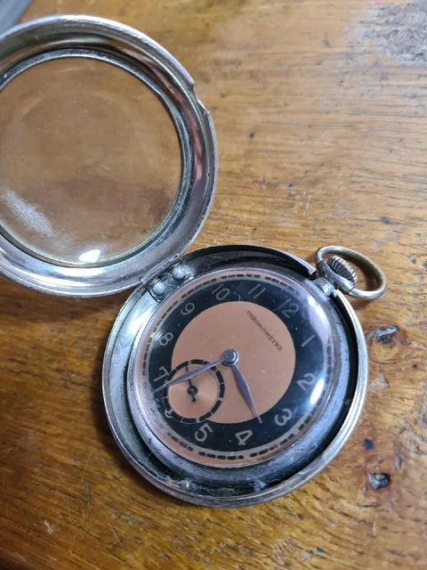 Chronomètre Vintage Excelsior Park / ZIVY & Cie - Mouvement Suisse - Non Fonctionnel - Pour Collection