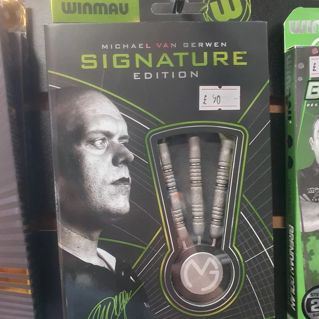 Winmau EVOX MVG Darts Set Michael Van Gerwen Signature, 90% Tungsten, 24g
