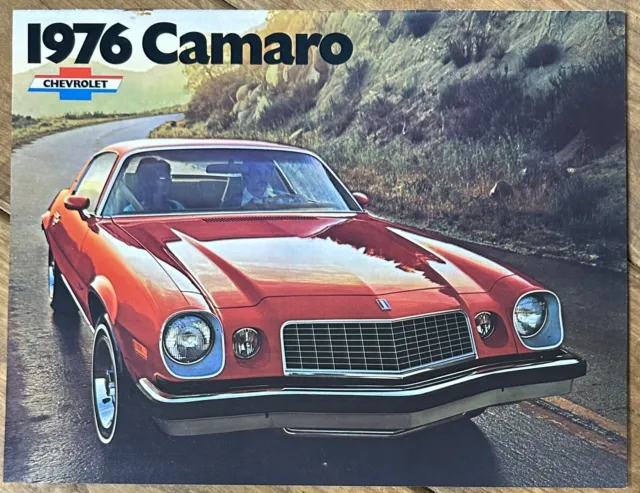 New Old Stock  1976 Chevrolet Camaro And Camaro Z28 R/S Dealer Sales Brochure