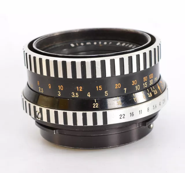Biometar 2,8/80  CARL ZEISS JENA ⭐ zebra ⭐ f. Pentacon six ⭐EXAKTA 66 ⭐(5861)