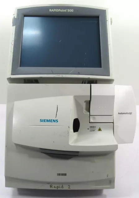 Siemens RapidPoint 500 Blood Gas Analysis System * As Is * - Free Shipping