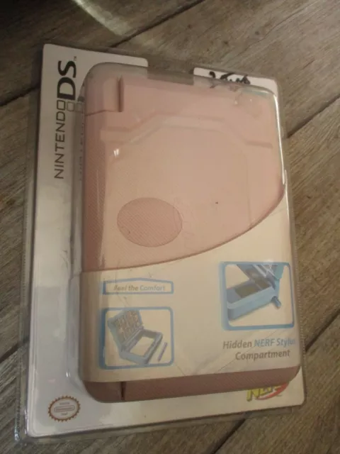 Rétro gaming-Ancien coffret rangement avec stylet ds lite-officiel Nintendo 2007