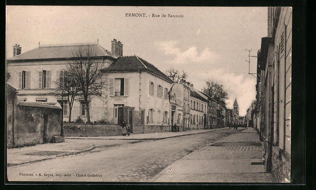 CPA Ermont, Rue de Sannois