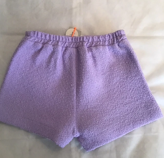 River island mini girls aged 3-4 years purple skort bag outfit BNWT 6