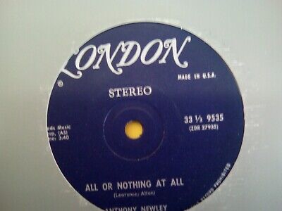 anthony newley all or nothing at all 33rpm