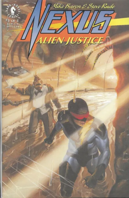 NEXUS - Origin / Alien Justice / Liberator (8 issues, Dark Horse, 1992-93) - VF+ 2
