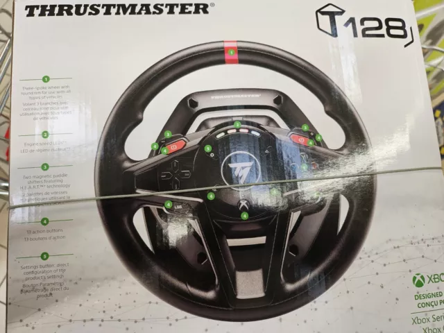 Volant + Pédalier THRUSTMASTER T128 Xbox ONE/PC