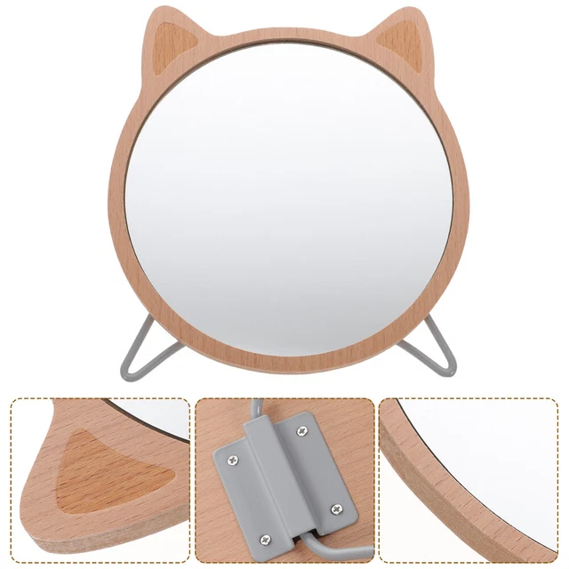 Hasipu Specchio Da Trucco Illuminato 25,4 Cm - Ricaricabile 3000 MAh, 3 Luci LED, Ingrandimento 1x/7x, Dimmerabile