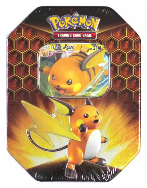 Pokemon Tin da collezione SM11.5 Hidden Fates Raichu GX (EN)