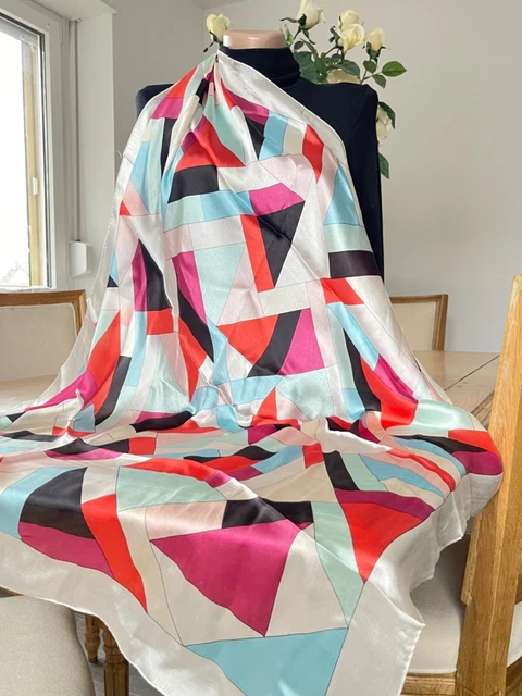 Foulard/Carré/Chale ★MOLYNEAUX soie 100% - hand rolled ★Silk SCARF