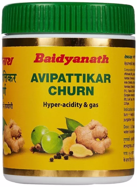 Baidyanath Avipattikar Churna - For Hyperacidity and Digestion - 120 g