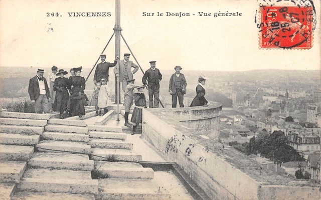 94-VINCENNES-Sur le Donjon - Vue generale-N 6004-A/0155
