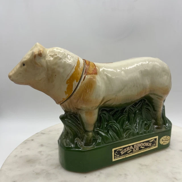 Ezra Brooks Souvenir Decanter - 1973 Houston Fat Stock Show