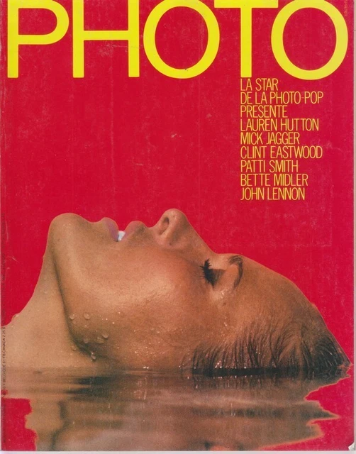 FRENCH PHOTO MAGAZINE Anna Leibovitz & Her Stars Sep 1982 N180 £11.