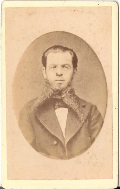 CDV Foto Herrenportrait - 1870er