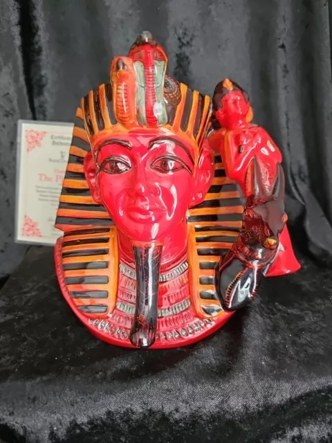 Royal Doulton Character Jug Flambe The Pharaoh . Large . Excellent Condition