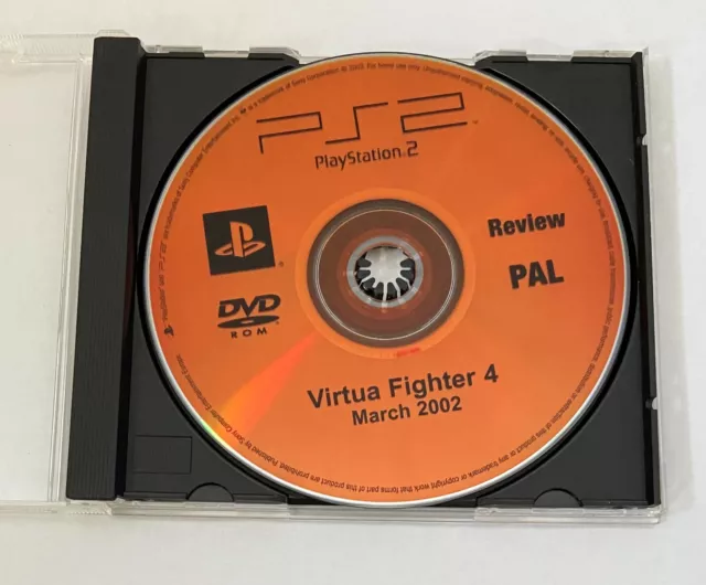 Virtua Fighter 4 Review Version - Sony PlayStation 2 PS2 - 2002 SEGA Pre-release