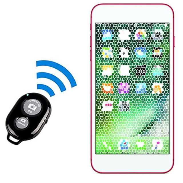 1X WIRELESS BLUETOOTH Remote Control Camera .Shutter Android iPad For ...