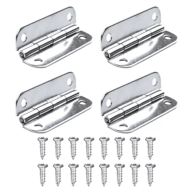 Cooler Hinges 2.4x1.3"" 4pcs Stainless Steel Replacement for Igloo Ice Boxes Kit