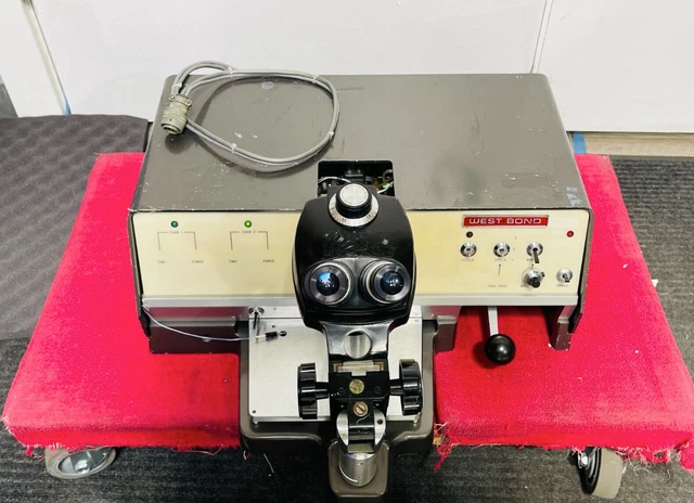 West-Bond 7700A Ultrasonic Gold Ball & Wedge Wire Bonder / USED / READ West-Bond 7700A Ultrasonic Gold Ball & Wedge Wire Bonder / USED / READ