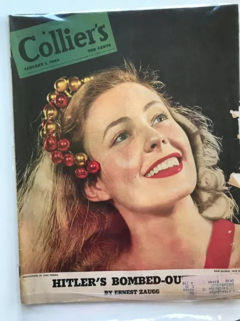 Collier's Magazine January 1  1944