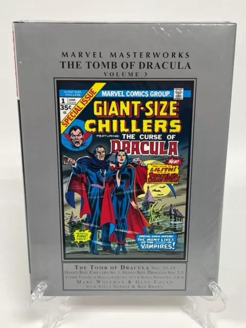 Tomb of Dracula Vol 3 Marvel Masterworks REGULAR COVER New HC Hardcover