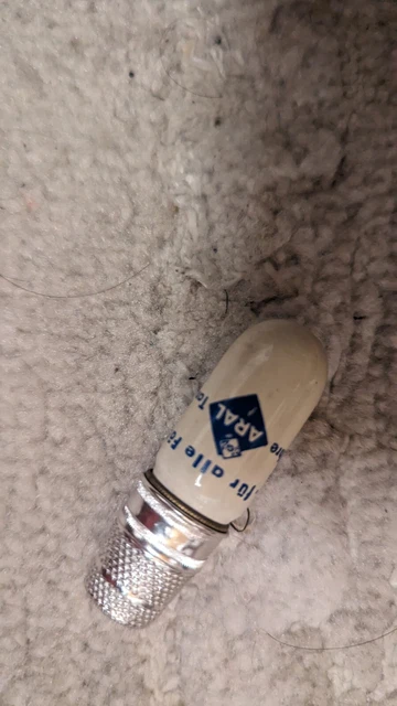 Alte Werbung Aral Näh Set.Selten