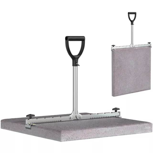 LANGFIT® Paving Slab Lifter 30-62cm Professional with Extra-Long Handle max 60kg