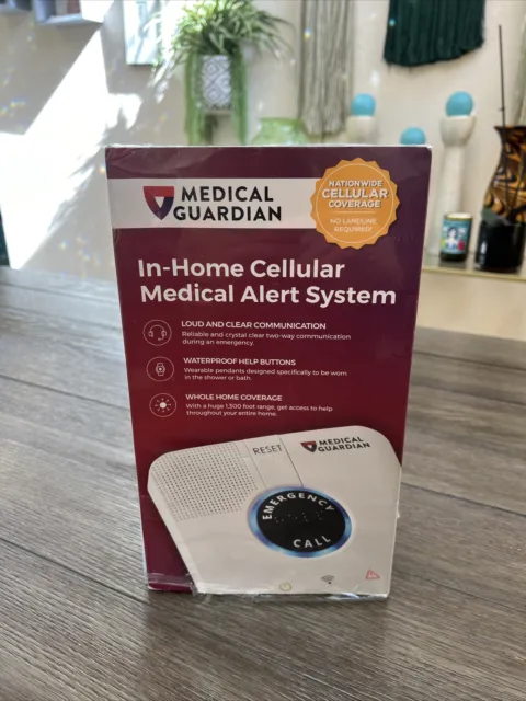 Medical Guardian In-Home Cellular Loud and Clear Medical Alert System