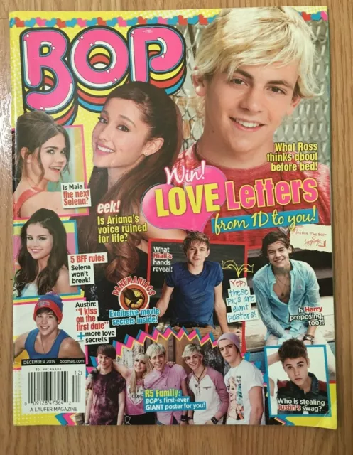 Bop Magazine - December 2013 / One Direction, Justin Bieber, Taylor Swift, R5